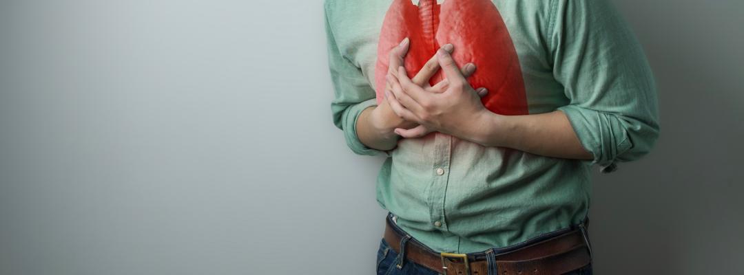 Männliche Patienten mit Atemwegserkrankungen oder Lungenkrankheiten, schlechter Luft, Staub, Tuberkulose, Lungenkrebs, Emphysem, Grippeihusten und Virusinfektionen. Doppelexposition mit Lunge