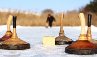 Wintersport Eisstockschießen COPD
