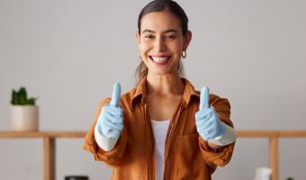 Hausstauballergie, putzen