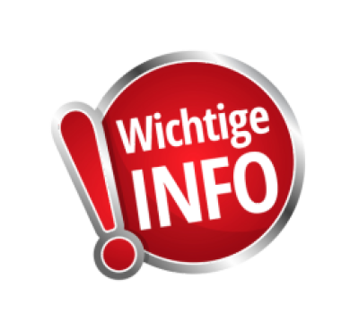 Wichtige Information